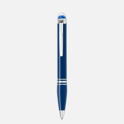 MONT BLANC STARWALKER BLUE PLANET PRECIOUS RESIN BALLPOINT PEN